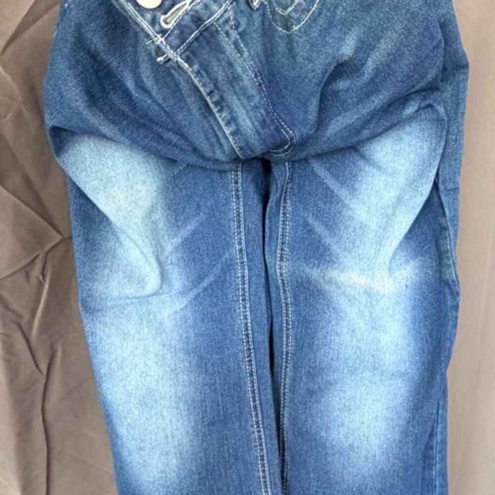 Women's Blue and Navy Jeans